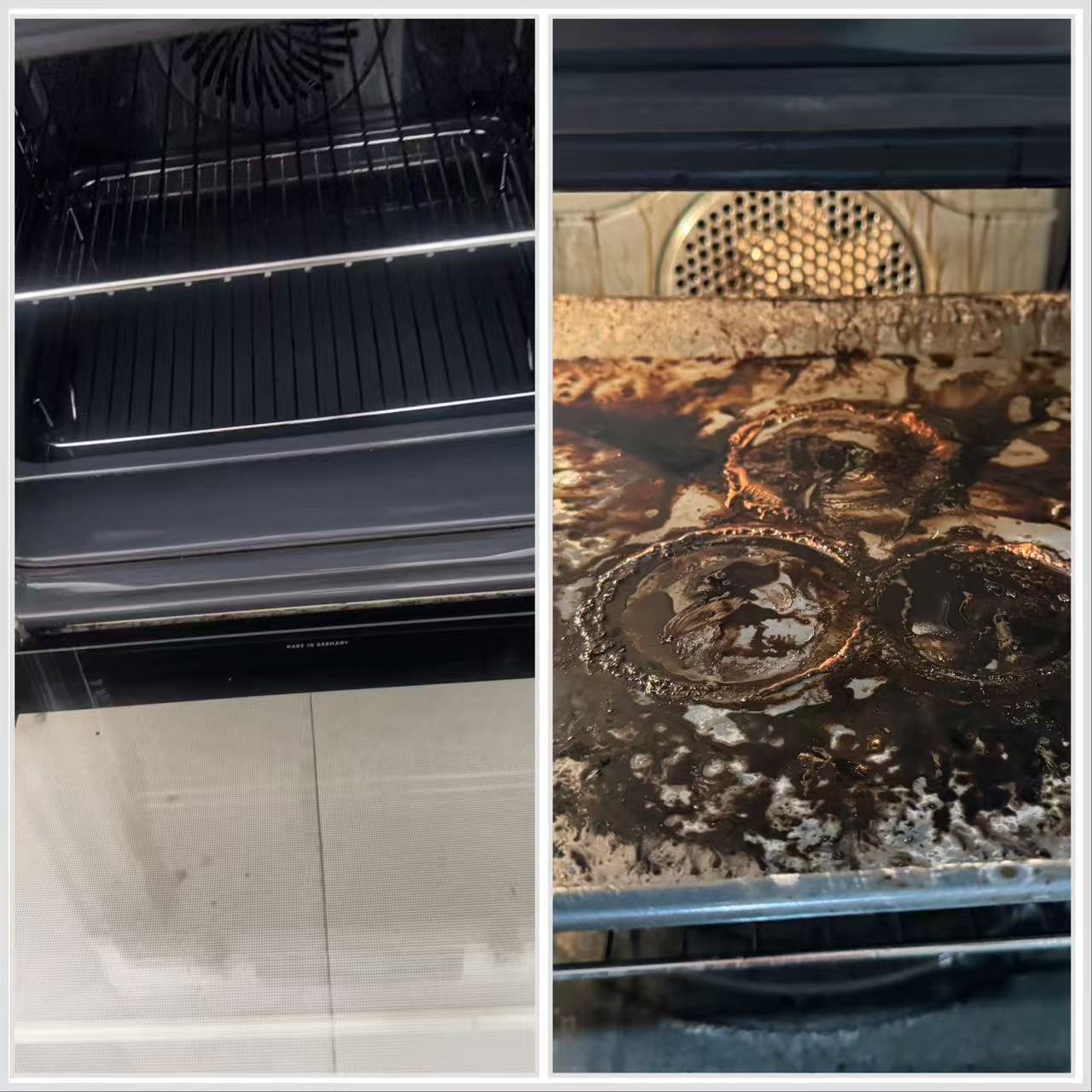 Floor cleaning result