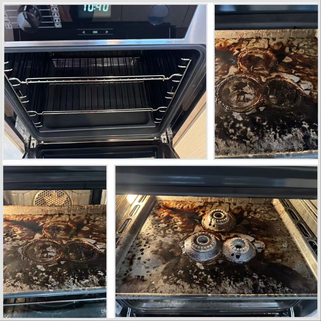 Floor cleaning result